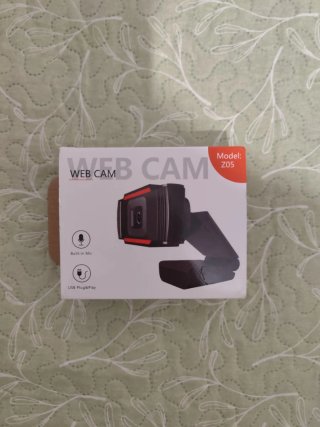 Webcam Nera e Arancione