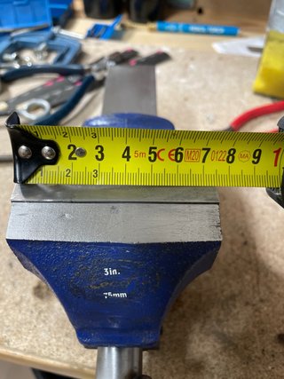 Tornillo de banco RECORD Nº1 Made in England 75mm