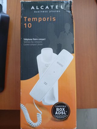Telefono fisso Alcatel Temporis 10 Nero