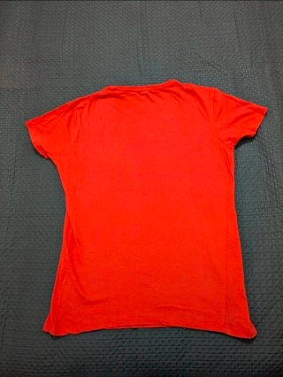 ​T-shirt arancione Miami Beach Piazza Italia S