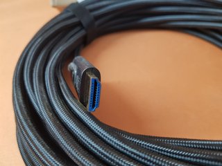Cable HDMI Amazon Basics Fibra Óptica 4K