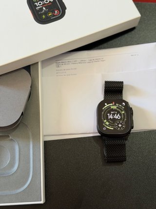 Apple Watch Ultra 2 49 mm titanio + factura