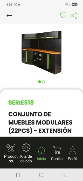 Conjunto Muebles Modulares JBM (22 Piezas)