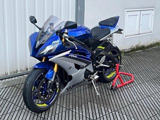Yamaha R6 R Sportbike Azul/Gris