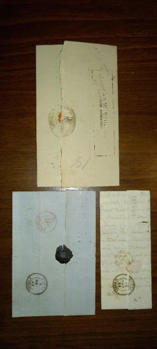 Storia Postale Antichi Stati Italiani 2 baj Avorio