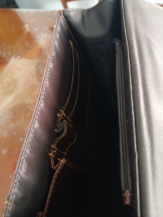 Bolso Maletín Pierre Deene Piel Marrón