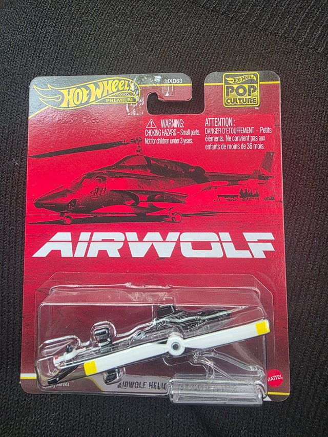 Hot Wheels Airwolf Premium Pop Culture