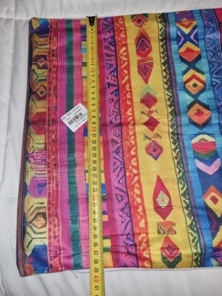 2 Fundas Cojín Decorativas Multicolor
