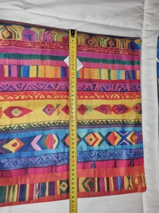2 Fundas Cojín Decorativas Multicolor