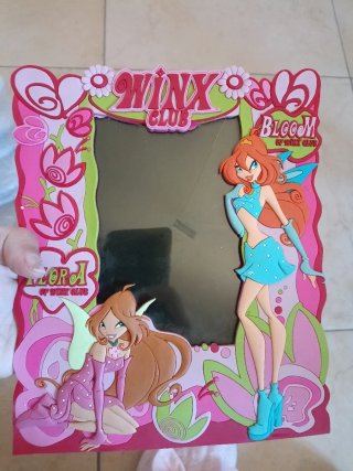 Portafoto Winx Club Flora e Bloom