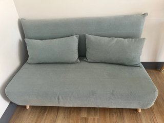 Sofá Cama 2 Plazas Verde Agua Maison du Monde