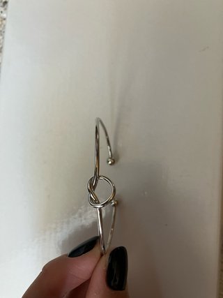 Bracciale nodo argento