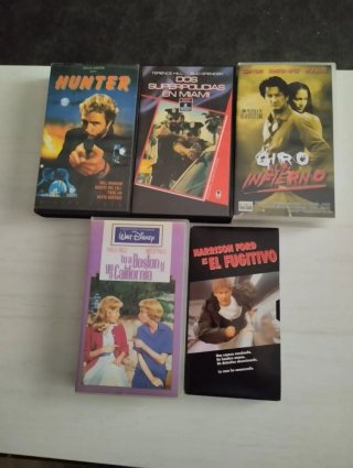Colección 5 Películas VHS