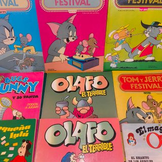 Lote 9 Comics Infantiles Clásicos Variados