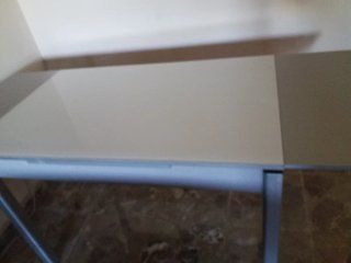 Mesa de cocina extensible con cajón