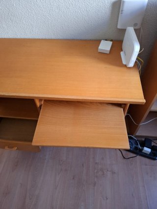 Escritorio vintage de madera