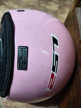 Casco Moto LS2 Rosa Scooter