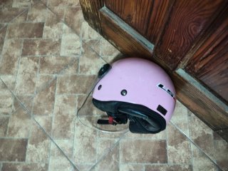 Casco Moto LS2 Rosa Scooter