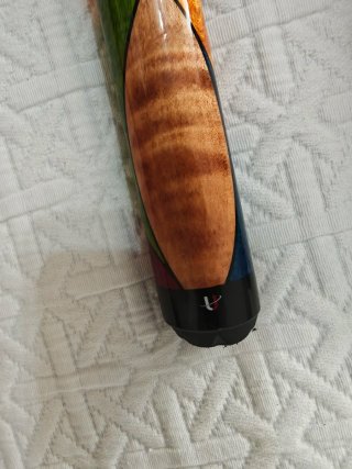 Taco de billar con funda