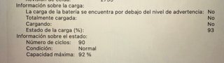 MacBook Air M1 16GB RAM (90 ciclos)