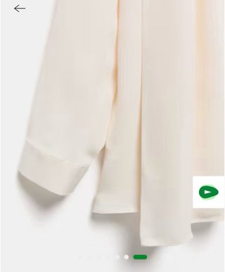 Camisa Couchel blanca manga larga pañuelo.Talla 52