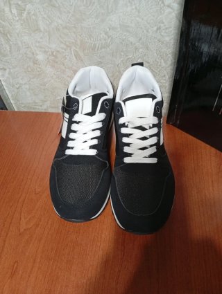 Vestante Sneakers Uomo Nero Grigio Taglia 40 Nuove