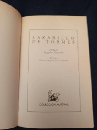 Lazarillo de Tormes