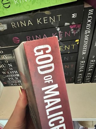 God of Malice by Rina Kent. Model Cover