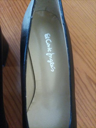 Zapatos de salón El Corte Inglés negros