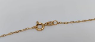 J-0850 Cadena Bilbao Oro 18K con Barra