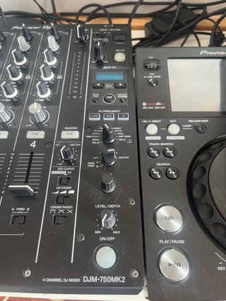 Pioneer DJM-750MK2 Mezclador DJ 4 Canales