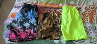 3 bañadores niño Talla 11
