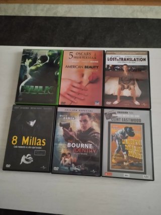 Colección 6 Películas DVD