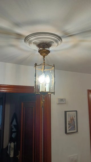 Lámparas de techo estilo vintage (3 unidades)