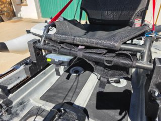 Kayak de pedales 2 personas con toldo y sonda