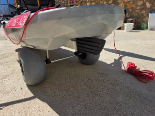 Kayak de pedales 2 personas con toldo y sonda