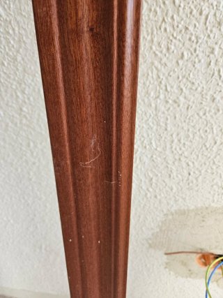 Puerta madera sapelly completa