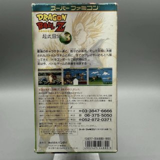 Dragon Ball Z Super Butoden 3 Super Famicom
