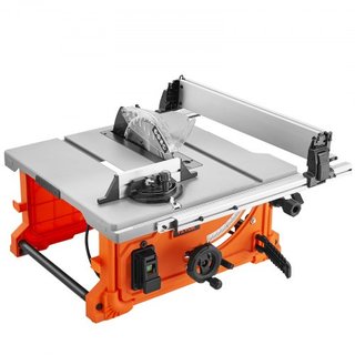 Sierra de Mesa Eléctrica de 1800 W, Capacidad de Corte de 625 mm, 4400 RPM, Sierra de Corte Transversal de 85 mm a 90° y Corte en Bisel de 60 mm a 45° para Madera, Carpintería y Talleres de Interi...
