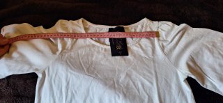 Camiseta LOLITAS. Algodón  Talla  S. BLANCO