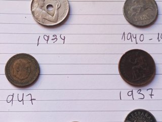 Lote monedas España