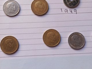 Lote monedas España