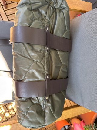 Bolso Fun & Basics verde acolchado