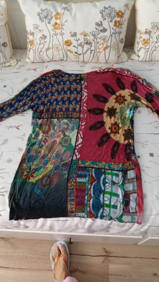 Camiseta Desigual Manga Larga Multicolor