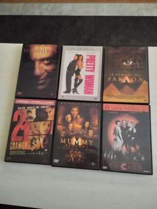 Colección 6 Películas DVD