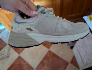 Deportivos Kappa Beige/Gris