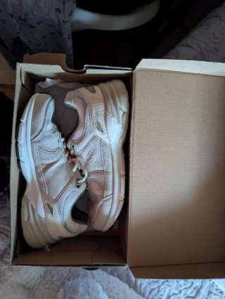 Deportivos Kappa Beige/Gris