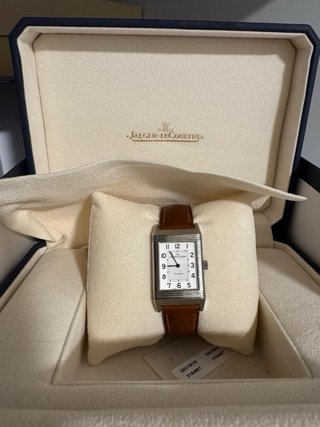 Jaeger-LeCoultre Reverso de Lujo Marrón/Plata