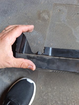 Soportes bandeja trasera Golf MK1