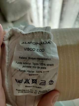 Pack de dos almohadas visco-eco